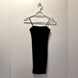 Aritzia Talula strapless minidress - black